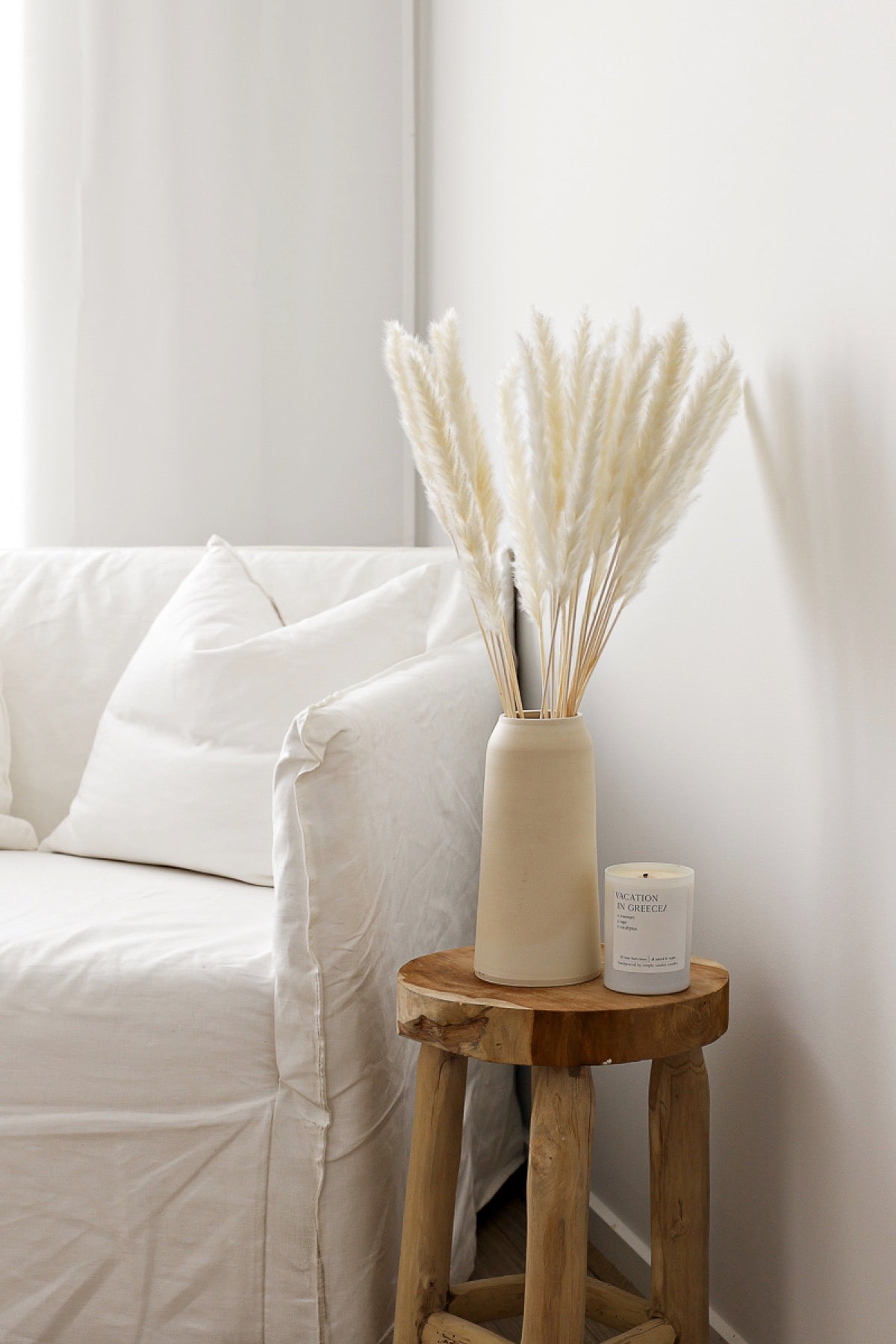 Cream Pampas Grass